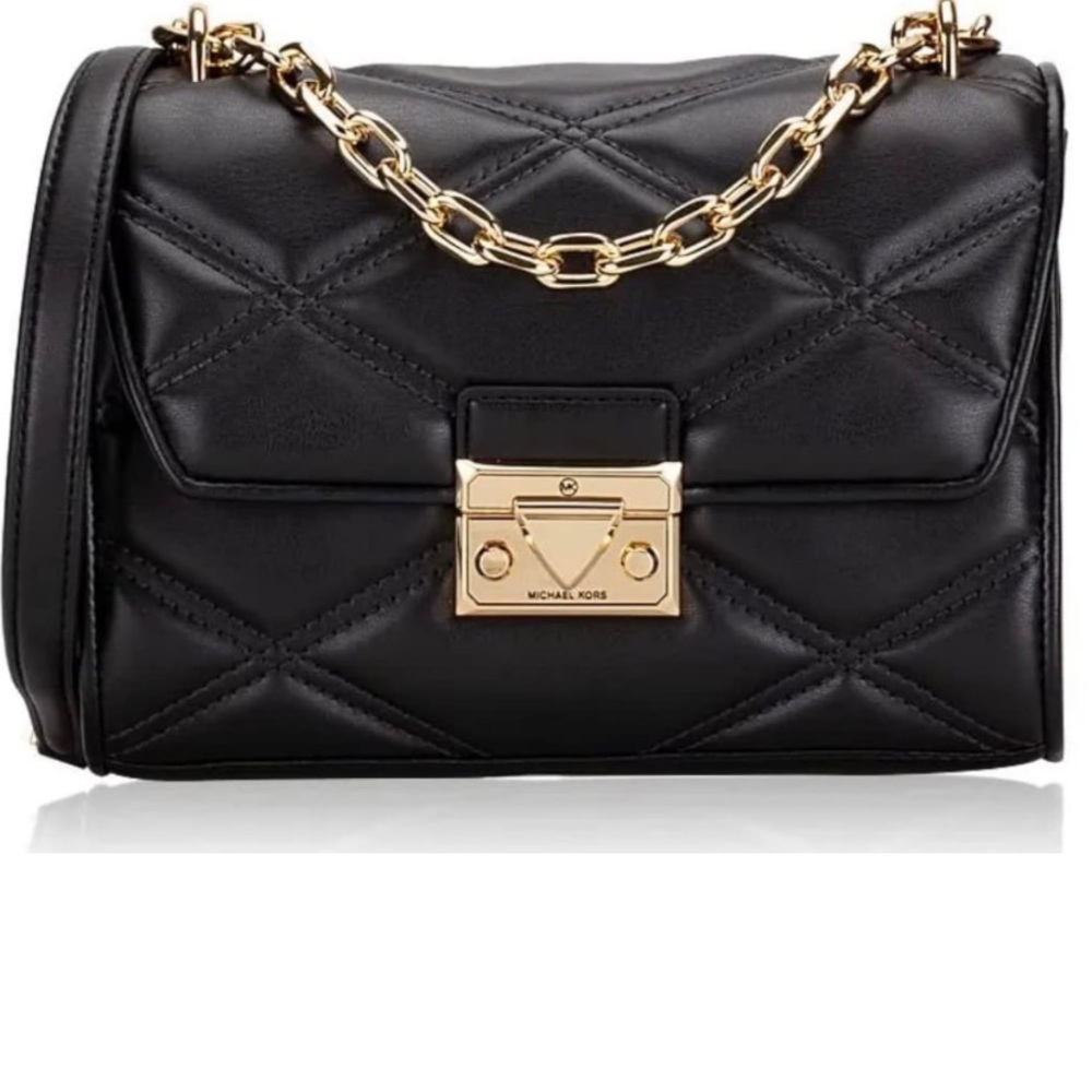 Michael Kors Serena Medium Flap Shoulder Bag - Picture 5 of 5